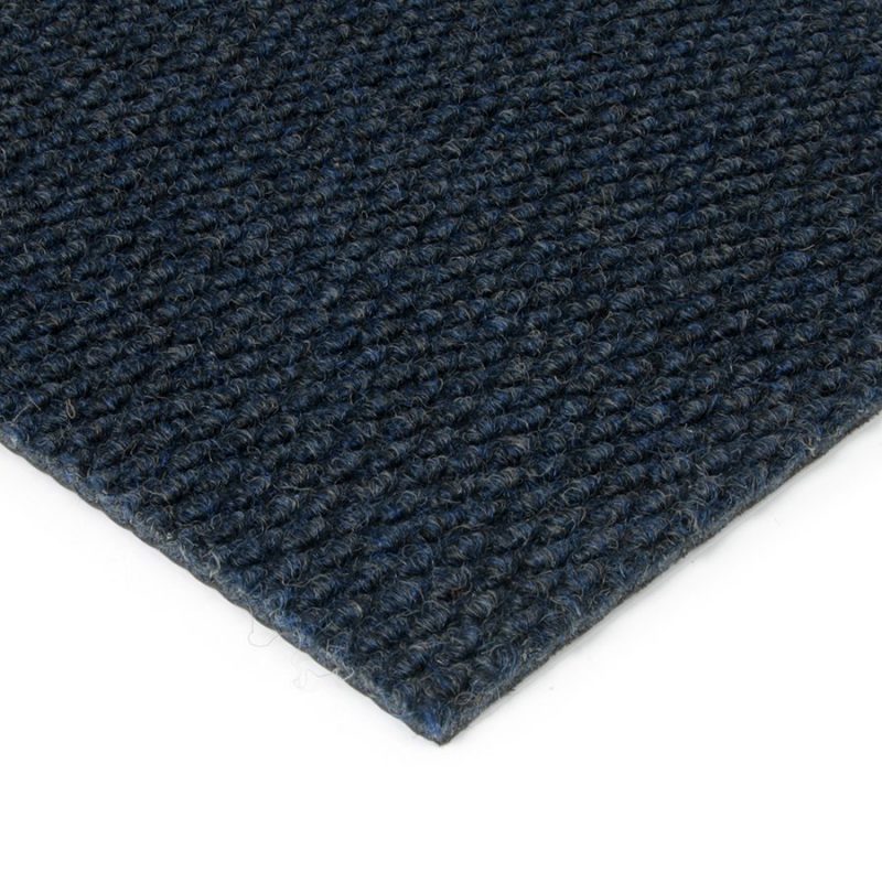 Modrá kobercová zátěžová vnitřní čistící zóna Fiona - 200 x 200 x 1,1 cm (cena za 1 ks)