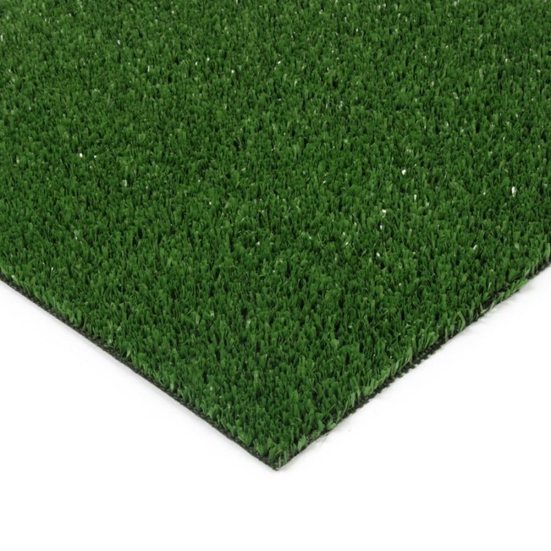 Zelená plastová venkovní vnitřní čistící zóna Grace, FLOMAT - 200 x 200 x 0,9 cm (cena za 1 ks)