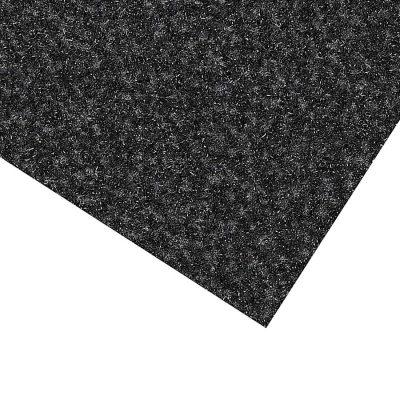 Černá kobercová vnitřní čistící zóna Valeria - 50 x 100 x 0,9 cm (cena za 1 ks)