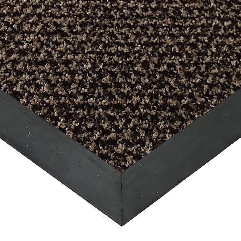Hnědá textilní vstupní vnitřní čistící rohož Alanis - 50 x 80 x 0,75 cm (cena za 1 ks)