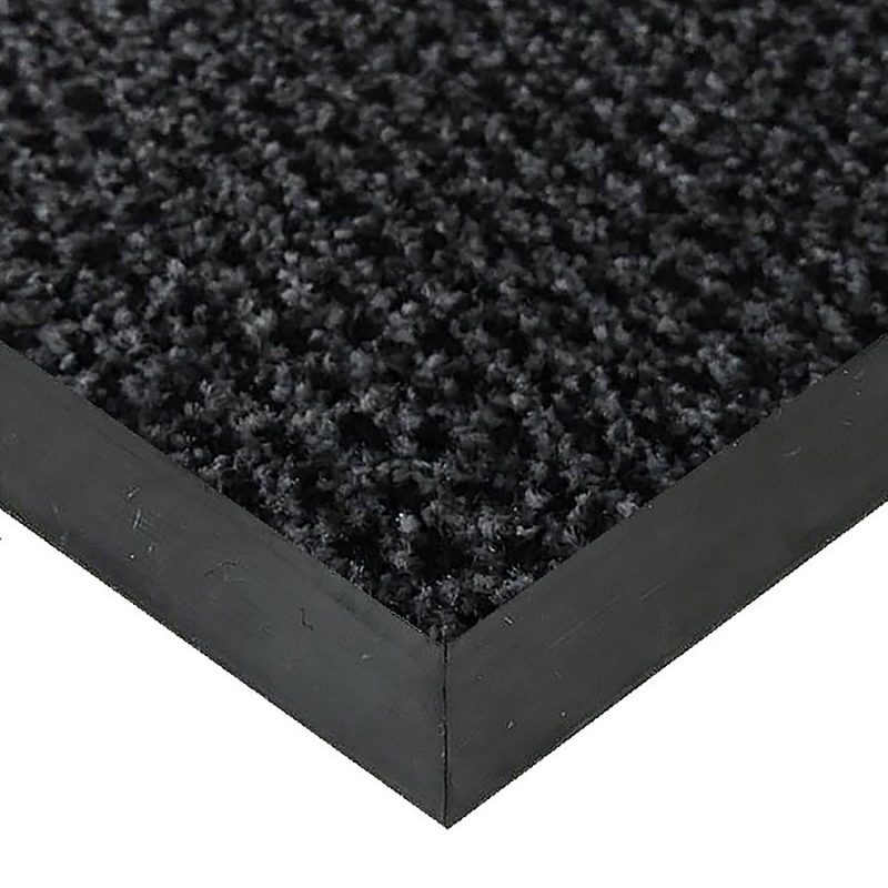 Šedá textilní vstupní vnitřní čistící rohož Alanis - 70 x 100 x 0,75 cm (cena za 1 ks)