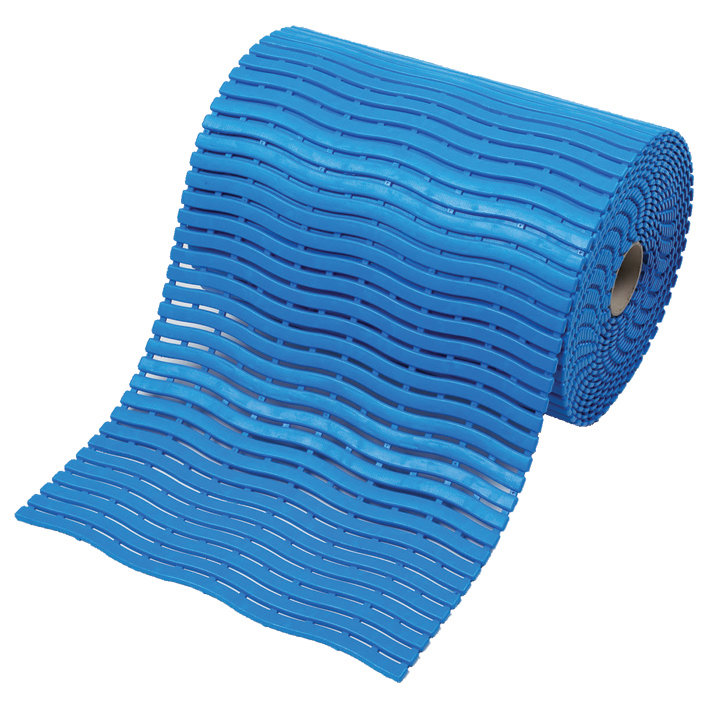 Modrá bazénová rohož Soft-Step - 15 m x 60 cm x 0,9 cm (cena za 1 ks)