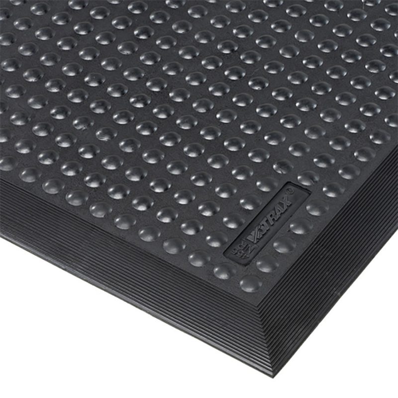Černá gumová protiúnavová rohož Skystep, Nitrile - 60 x 90 x 1,3 cm (cena za 1 ks)