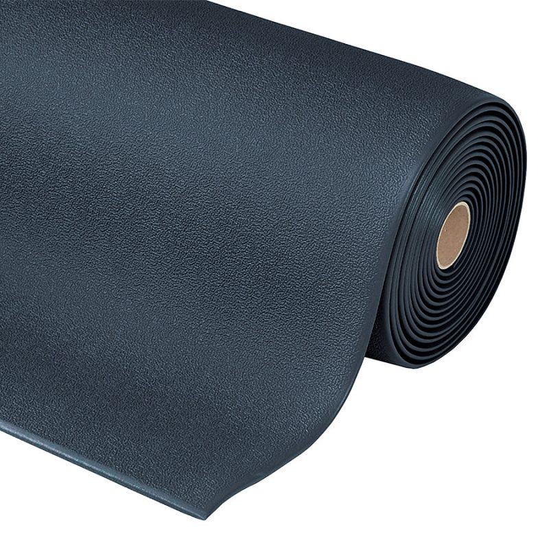 Černá protiúnavová průmyslová rohož Sof-Tred, Plus - 91 x 60 x 0,94 cm (cena za 1 ks)