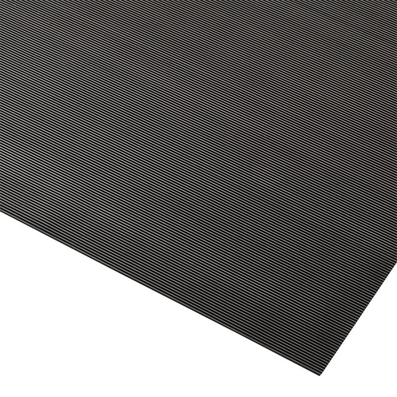 Černá antistatická rohož Rib ‘n’ Roll - 150 x 120 x 0,3 cm (cena za 1 ks)