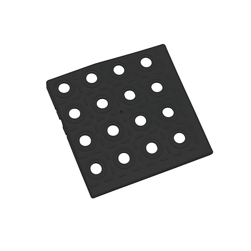Černý plastový roh AT-STD, AvaTile - 13,7 x 13,7 x 1,6 cm (cena za 1 ks)