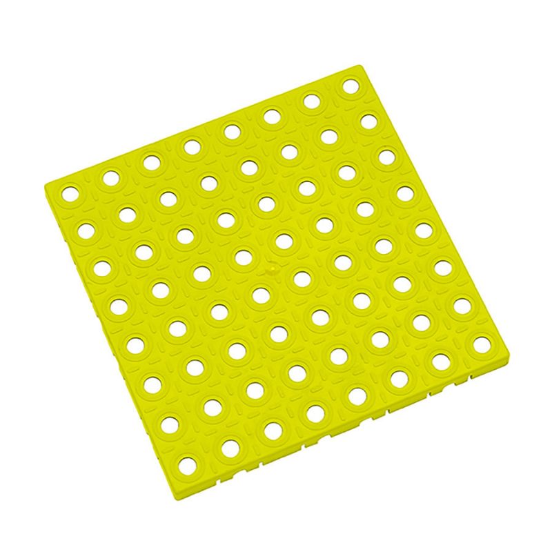 Žlutá plastová modulární dlaždice AT-STD, AvaTile - 25 x 25 x 1,6 cm (cena za 1 ks)