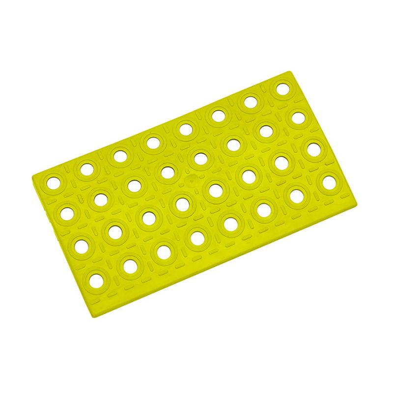 Žlutý plastový nájezd AT-STD, AvaTile - 25 x 13,7 x 1,6 cm (cena za 1 ks)