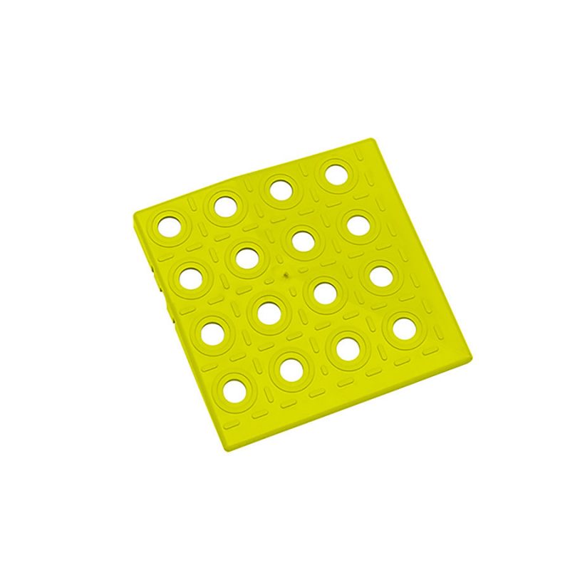 Žlutý plastový roh AT-STD, AvaTile - 13,7 x 13,7 x 1,6 cm (cena za 1 ks)
