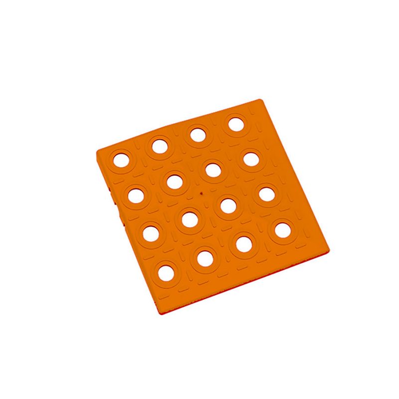 Oranžový plastový roh AT-HRD, AvaTile - 13,7 x 13,7 x 1,6 cm (cena za 1 ks)