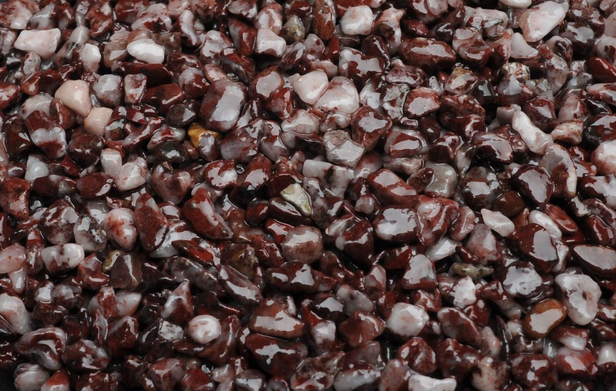 BÁČA Kamenný koberec Marmostone - Rosso Zandobbio (rouge royal)- 1-4 mm (cena za 1 bal)