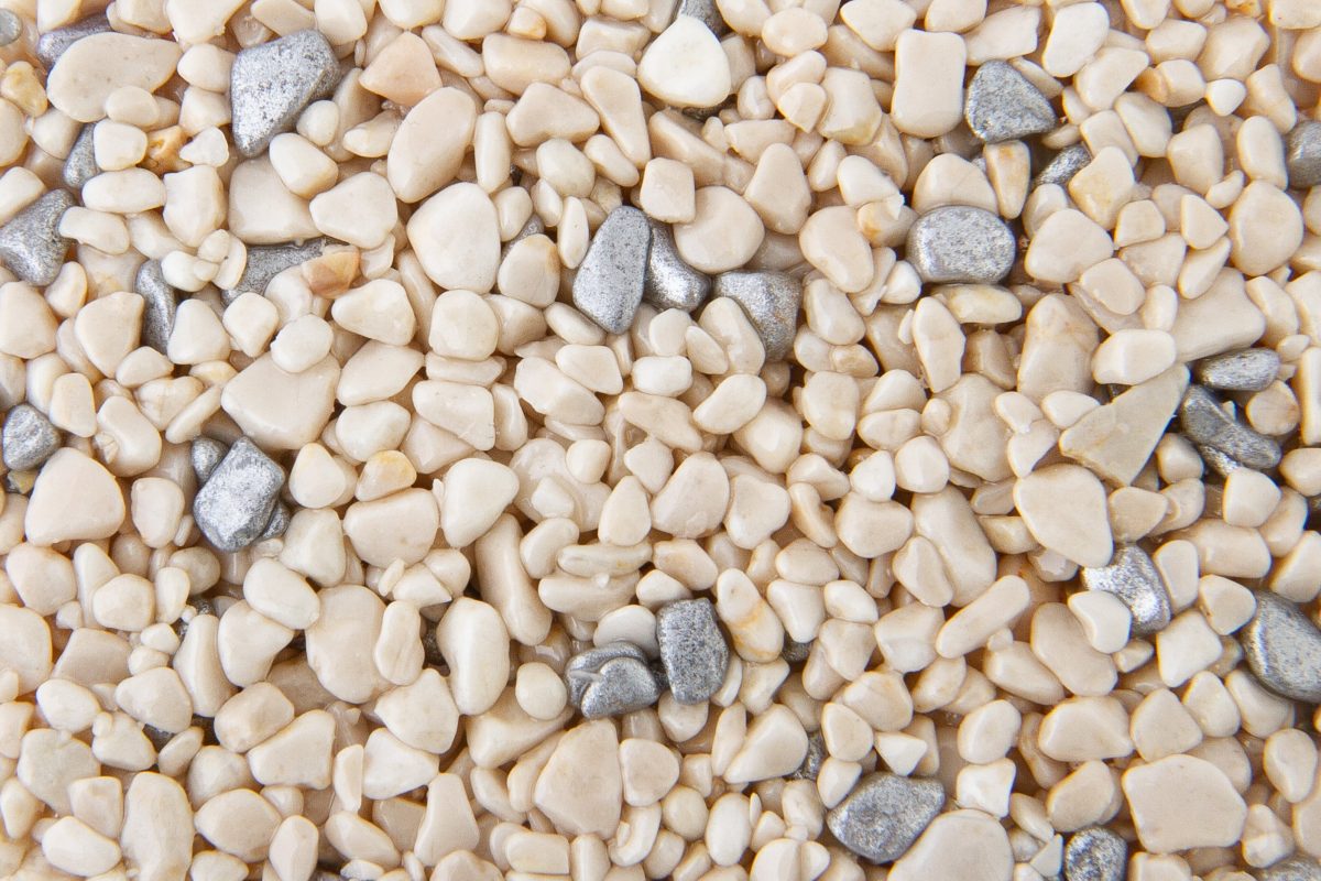 BÁČA Kamenný koberec Marmostone - Silver Day - 1-4 mm (cena za 1 bal)
