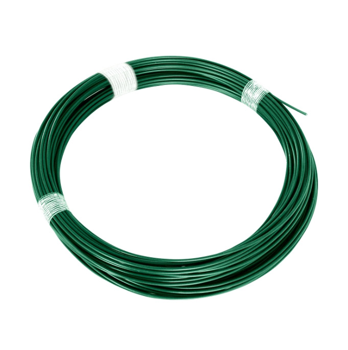 Drát napínací Zn + PVC 52m, 2,25/3,40, zelený, (bílý štítek) (cena za 1 ks)