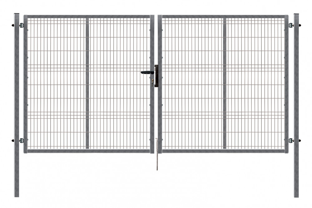 Brána PILOFOR dvoukřídlá, 4118x1045 mm, Zn (cena za 1 ks)
