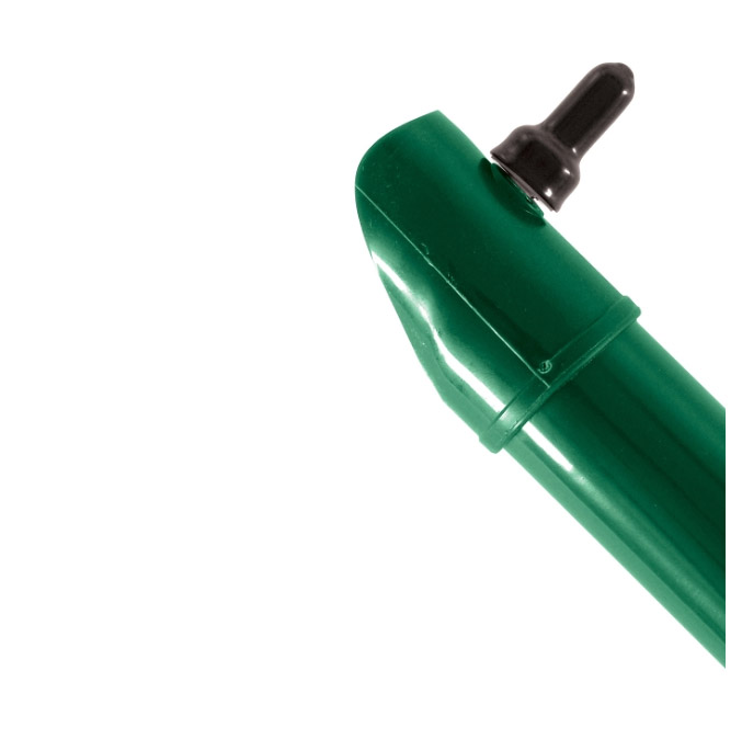 Vzpěra kulatá IDEAL Zn + PVC 1750/38/1,25mm, včetně spojovacího materiálu, zelená (cena za 1 ks)