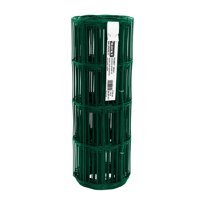 Svařovaná síť Zn + PVC PILONET MIDDLE 400/50x100/10m - 2,2mm, zelená (cena za 1 bal)