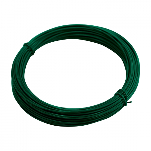 Vázací drát Zn + PVC 1,4/24m, zelený (cena za 1 ks)