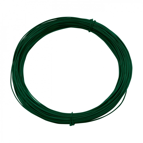 Vázací drát Zn + PVC 1,4/2,0 - 50m, zelený (cena za 1 ks)