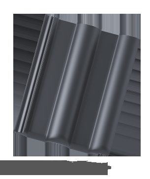Betonová střešní taška Bramac Classic Aerlox Ultra břidlicově černá (cena za 1 ks)