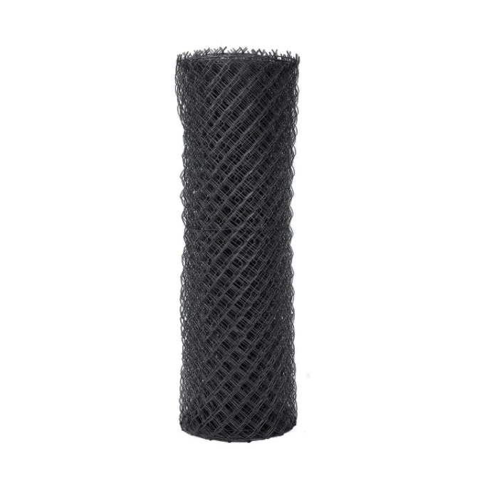 Čtyřhranné pletivo IDEAL PVC ZAPLETENÉ 100/55x55/25m -1,65/2,5mm, antracit (cena za 1 m)