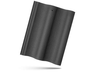 BRAMAC MAX betonová taška základní 1/1 břidlicově černá (cena za 1 ks)