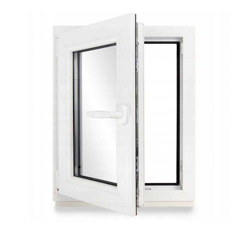 Plastové okno otevíratelné OS1 - 40x60 cm, pravé, bílá (cena za 1 ks)