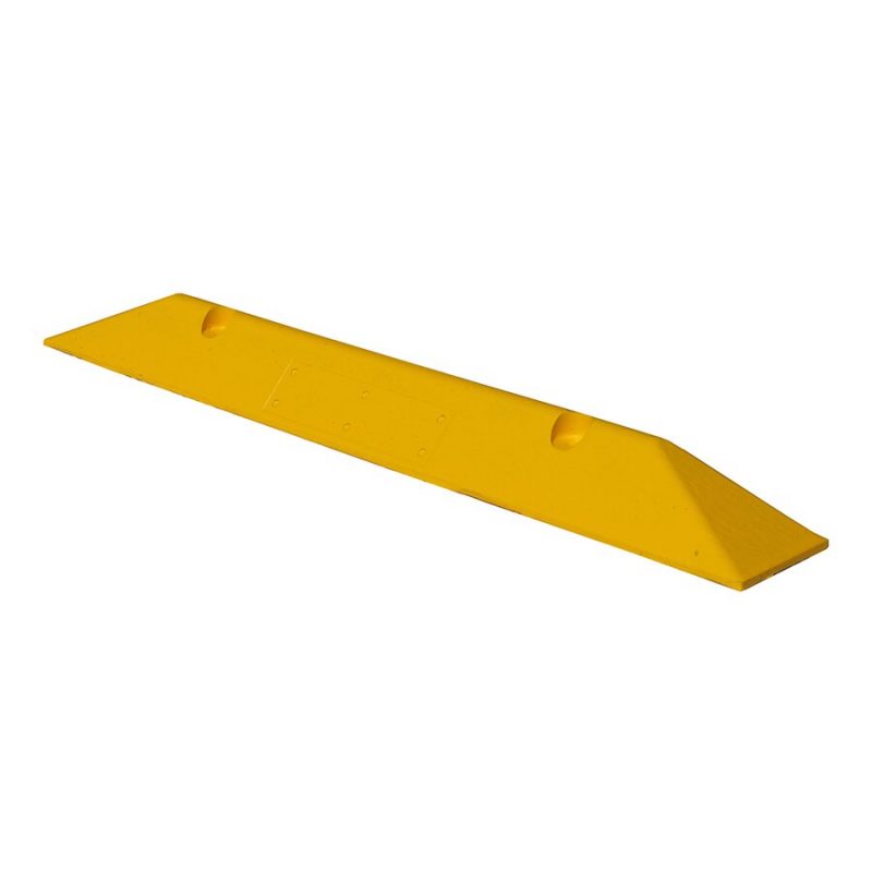 Žlutý plastový parkovací doraz Carstop - 78 x 10 x 6 cm (cena za 1 ks)