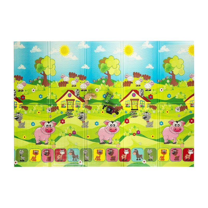 Pěnová skládací dětská hrací podložka Casmatino Piggy - 200 x 140 x 1 cm (cena za 1 ks)