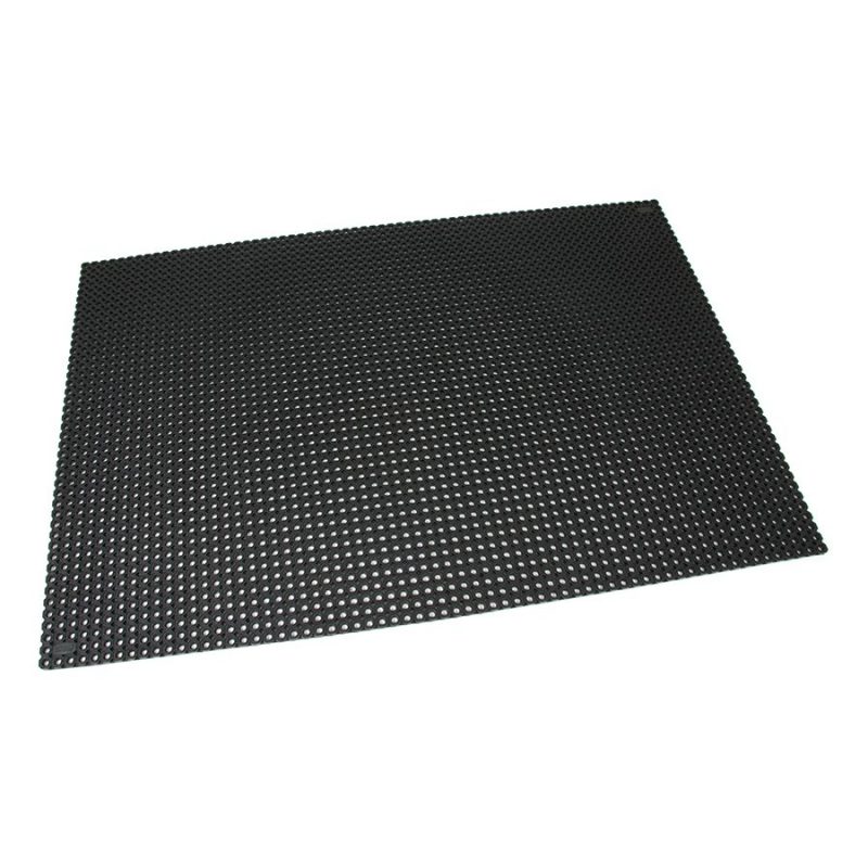 Černá gumová venkovní vstupní rohož Octomat Mini - 100 x 150 x 1,2 cm (cena za 1 ks)