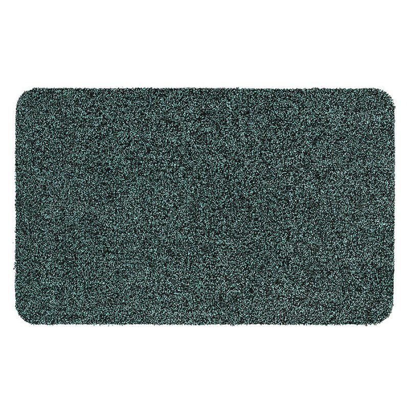 Tyrkysová vnitřní vstupní čistící pratelná rohož Majestic - 50 x 80 cm (cena za 1 ks)