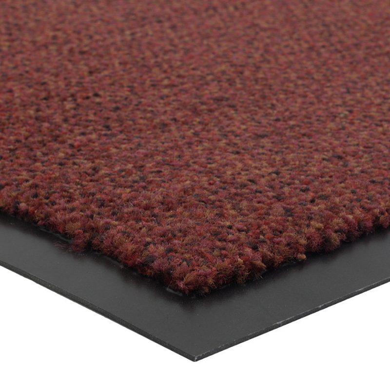 Červená vnitřní čistící vstupní rohož FLOMA Portal (Cfl-S1) - délka 60 cm, šířka 90 cm a výška 0,75 cm (cena za 1 ks)