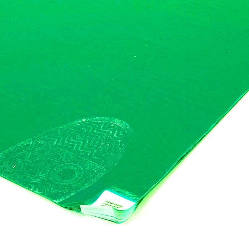 Zelená lepící dezinfekční dekontaminační rohož Sticky Mat, FLOMA - 45 x 90 cm - 60 listů (cena za 1 ks)