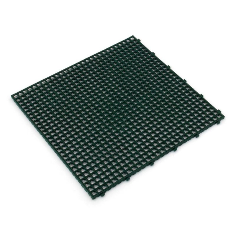 Zelená plastová dlažba Linea Flextile - 39 x 39 x 0,8 cm (cena za 1 ks)
