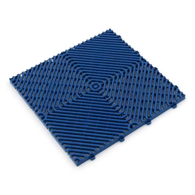 Modrá plastová dlažba Linea Rombo - 38,3 x 38,3 x 1,7 cm (cena za 1 ks)
