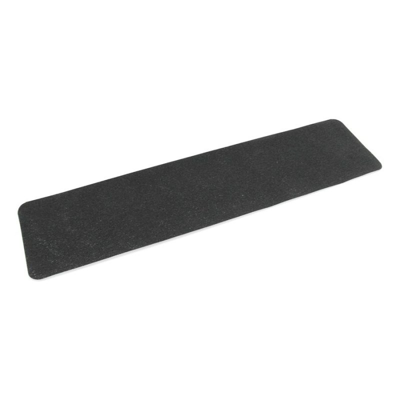 Černá korundová protiskluzová páska (pás) FLOMA Standard - 15 x 61 cm a tloušťka 0,7 mm (cena za 1 ks)