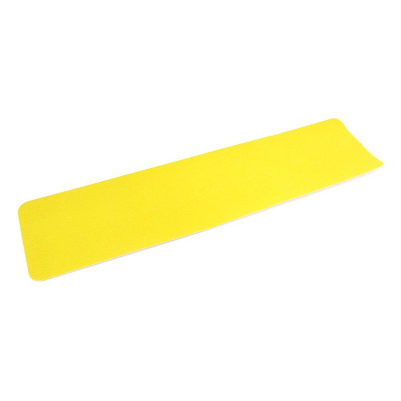 Žlutá korundová protiskluzová páska (pás) FLOMA Standard - 15 x 61 cm a tloušťka 0,7 mm (cena za 1 ks)