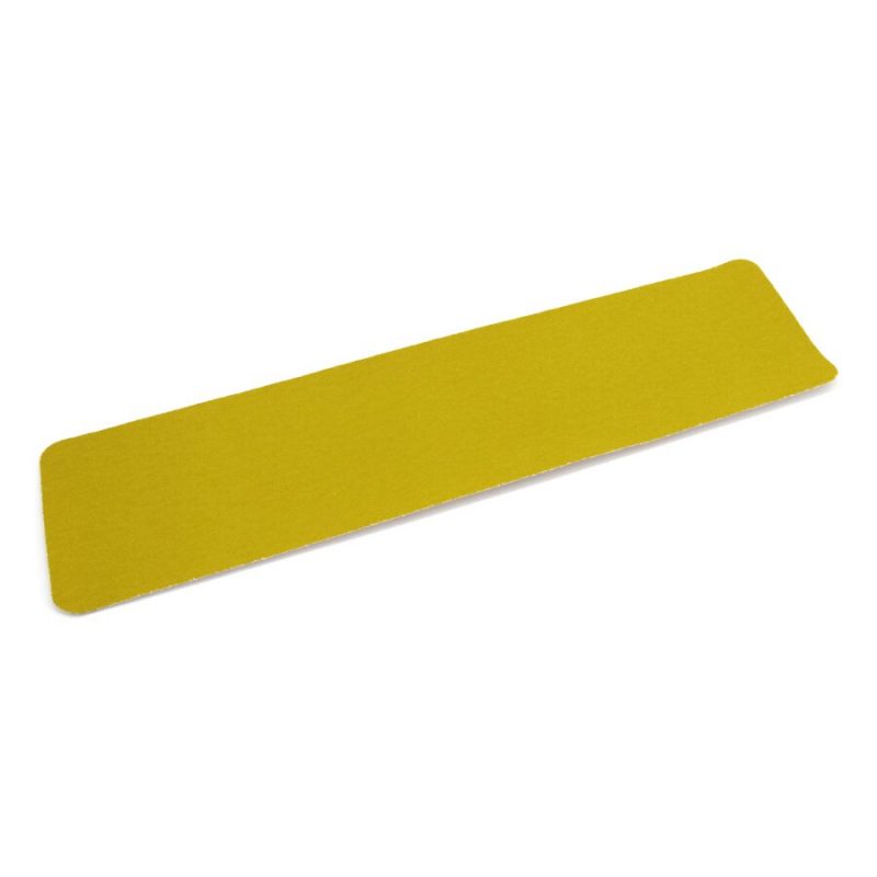Žlutá korundová protiskluzová páska (pás) FLOMA Super - 15 x 61 cm tloušťka 1 mm (cena za 1 ks)