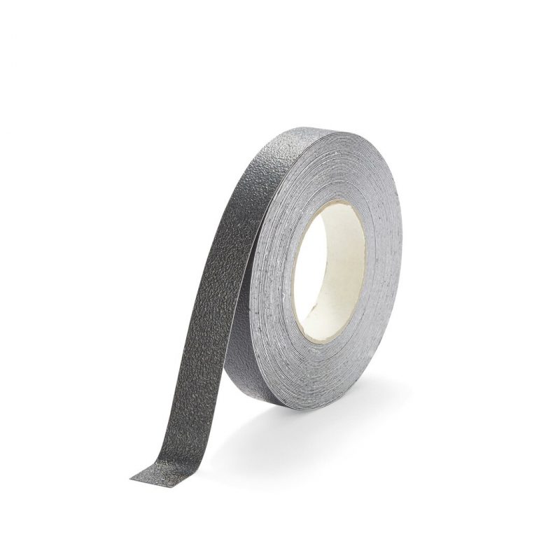 Černá plastová voděodolná protiskluzová páska FLOMA Aqua-Safe - 18,3 x 2,5 cm tloušťka 0,7 mm (cena za 1 ks)