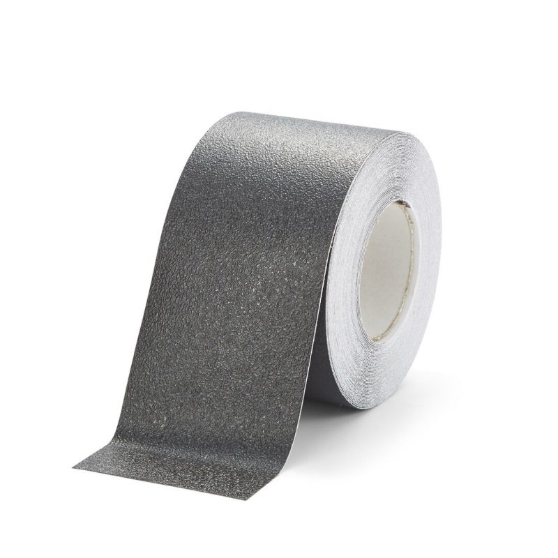 Černá plastová voděodolná protiskluzová páska FLOMA Aqua-Safe - 18,3 x 10 cm tloušťka 0,7 mm (cena za 1 ks)