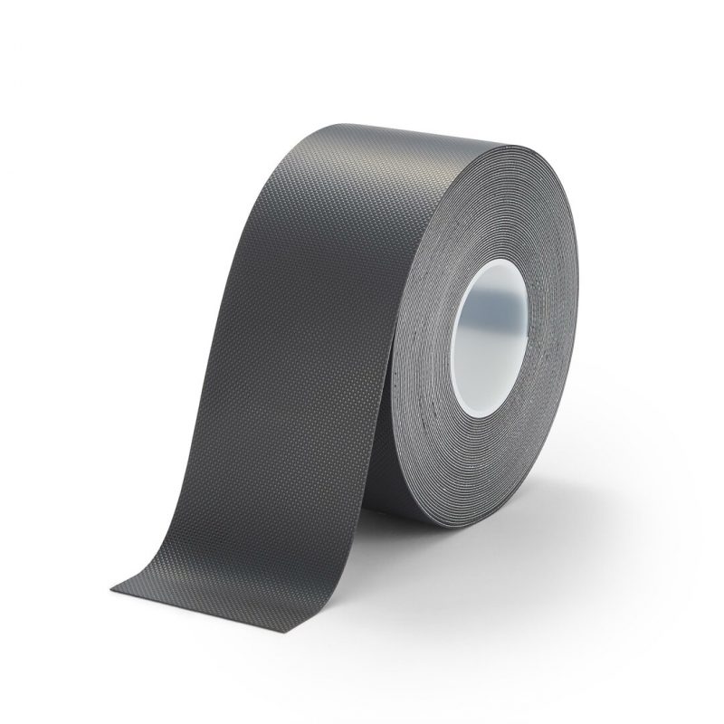 Černá protiskluzová páska na zábradlí FLOMA Handrail Grip - 18,3 m x 10 cm a tloušťka 1,11 mm (cena za 1 ks)