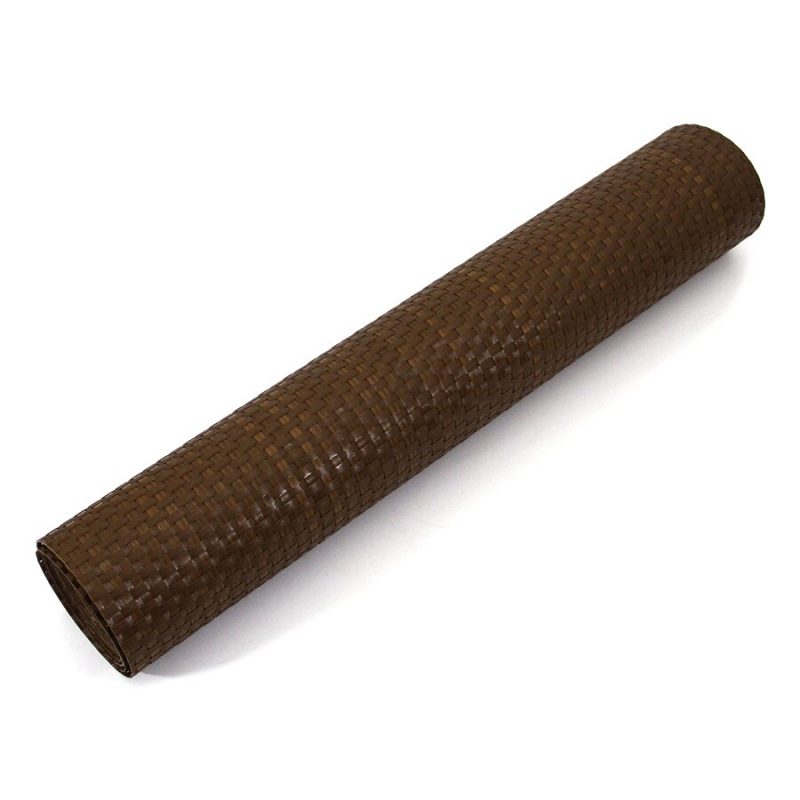 Plastová ratanová stínící rohož \"umělý ratan\" (role) (světlý ořech) - délka 500 cm a výška 75 cm (cena za 1 ks)