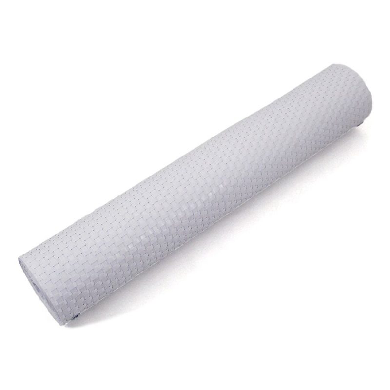 Bílá plastová ratanová stínící rohož \"umělý ratan\" s oky (role) - délka 300 cm a výška 90 cm (cena za 1 ks)