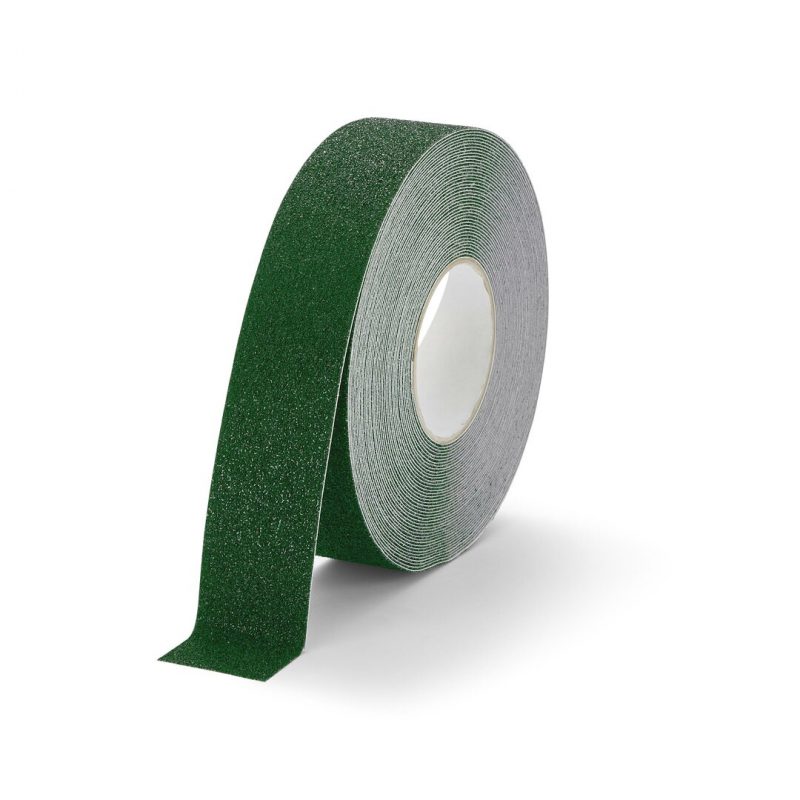 Zelená korundová protiskluzová páska FLOMA Super - 18,3 m x 5 cm a tloušťka 1 mm (cena za 1 ks)