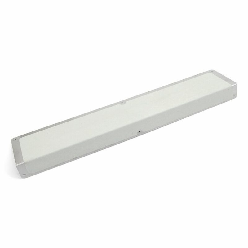 Bílo-červená náhradní protiskluzová páska pro hliníkové nášlapy FLOMA Standard Hazard - 63,5 x 12 x 4,5 cm a tloušťka 0,7 mm (cena za 1 ks)