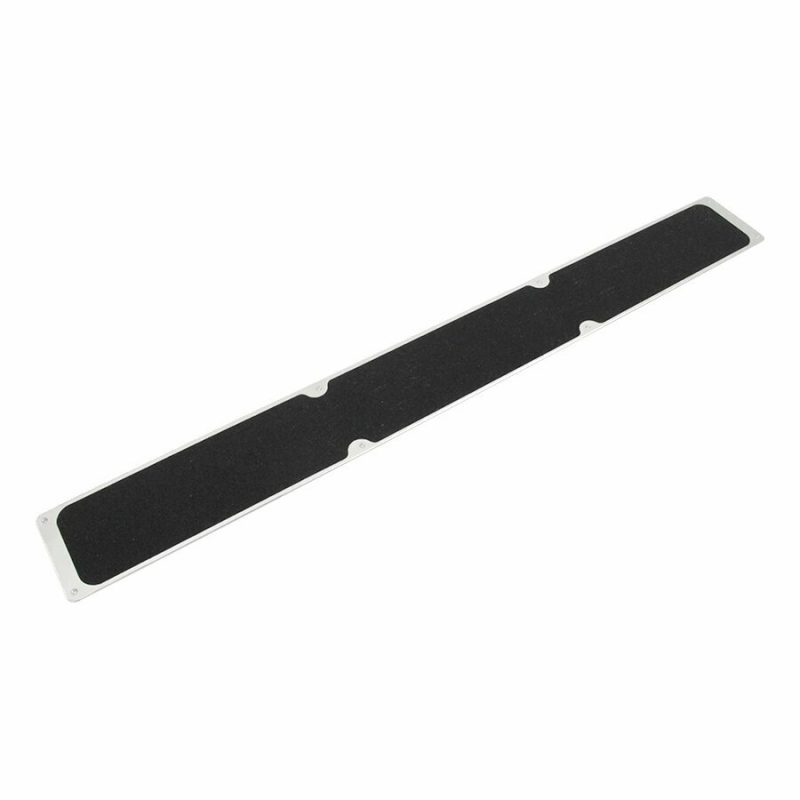 Černá náhradní protiskluzová páska pro hliníkové nášlapy FLOMA Standard - 1 m x 11,5 cm a tloušťka 0,7 mm (cena za 1 ks)