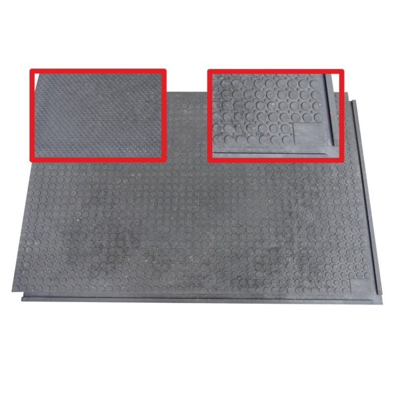 PVC vinylová univerzální oboustranná zátěžová podlahová deska FLOMA U800 (Bfl-S1) - 120 x 80 x 2,3 cm (cena za 1 ks)