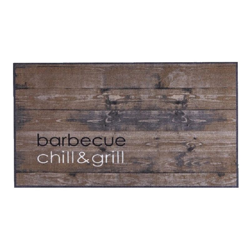 Kuchyňský pratelný koberec FLOMA BBQ Chill & grill (Cfl-S1) - 67 x 120 x 0,5 cm (cena za 1 ks)