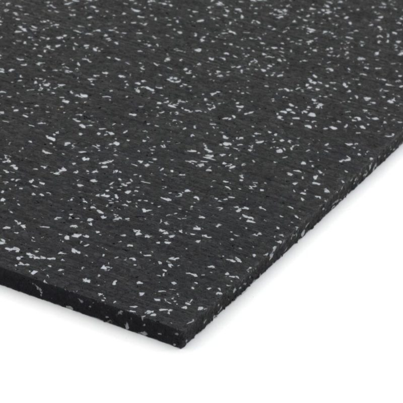 Černo-šedá podlahová guma (deska) FLOMA FitFlo SF1050 - 200 x 100 x 0,8 cm (cena za 1 ks)