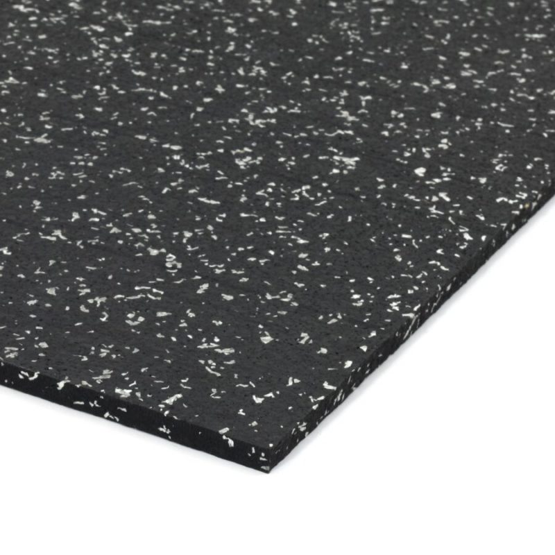 Černo-bílá podlahová guma (deska) FLOMA FitFlo SF1050 - 200 x 100 x 0,8 cm (cena za 1 ks)