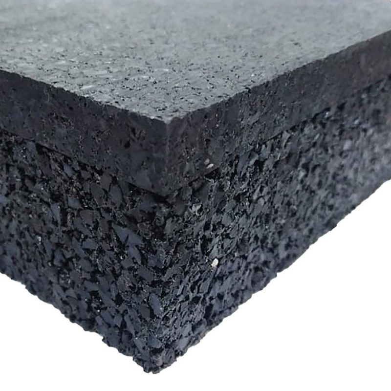 Tlumící dvouvrstvá antivibrační extrémně zátěžová podlahová guma (deska) FLOMA Sandwich - 200 x 100 x 3,6 cm (cena za 1 ks)